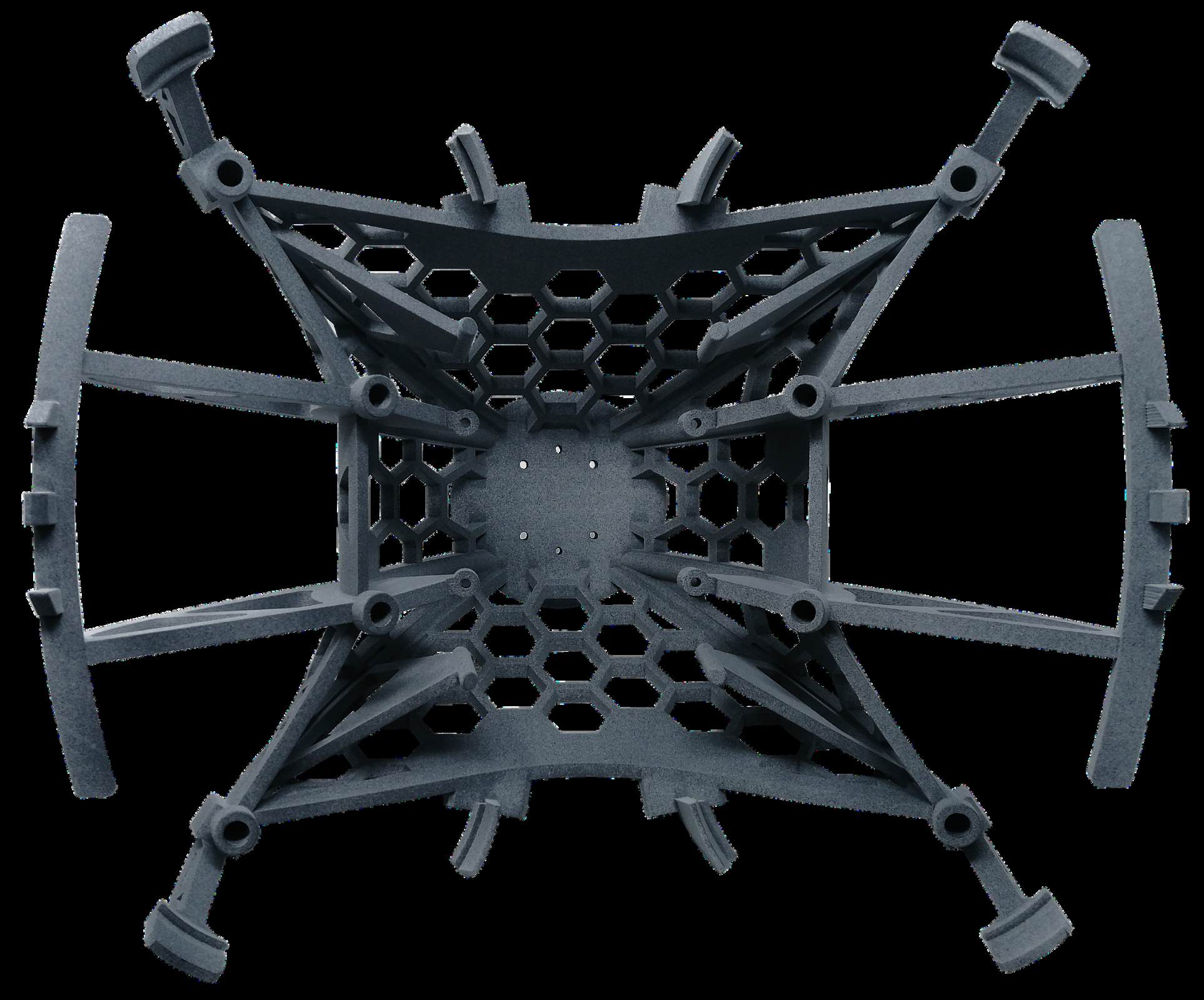 Gripper robótico impreso en 3D — KADDE PA12-CF
